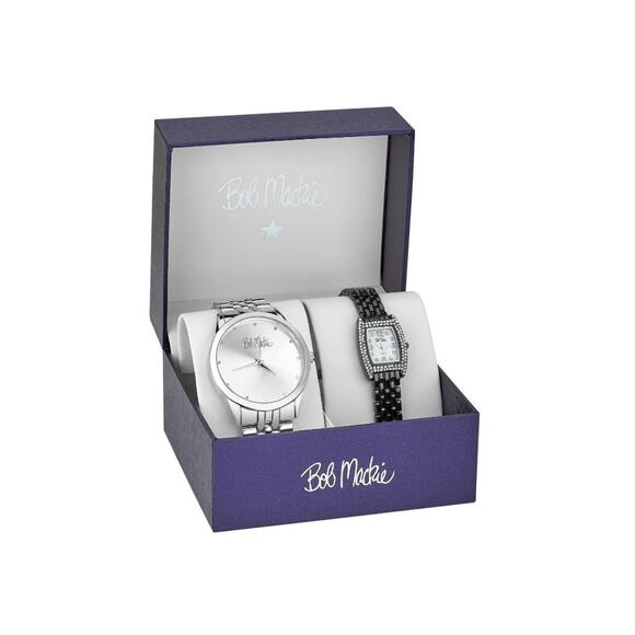 Bob Mackie Men's and Women's 2 Watch Set MSRP $100 - Picture 1 of 3